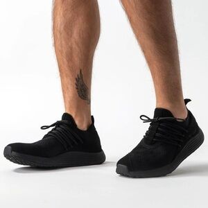 Lane Eight Men's Trainer shoe AD 2‎ training running sneakers Black size 8.5